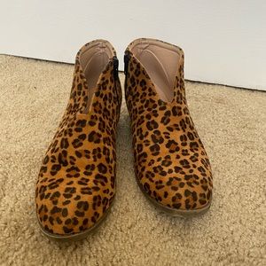 Cheetah Booties